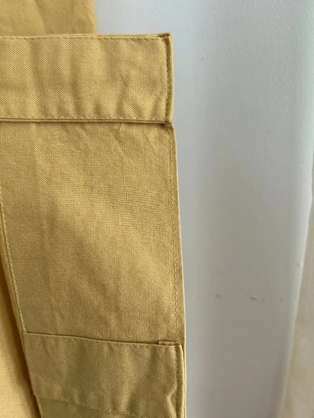 West Elm Yello Gold Curtains (Pair) 48 X 84